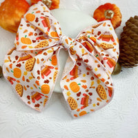 Pumpkin Pie Fall Bow