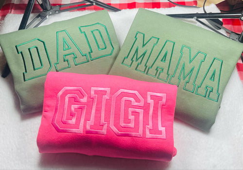 Custom Applique Sweatshirt