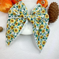 Sunflowers Fall Bow