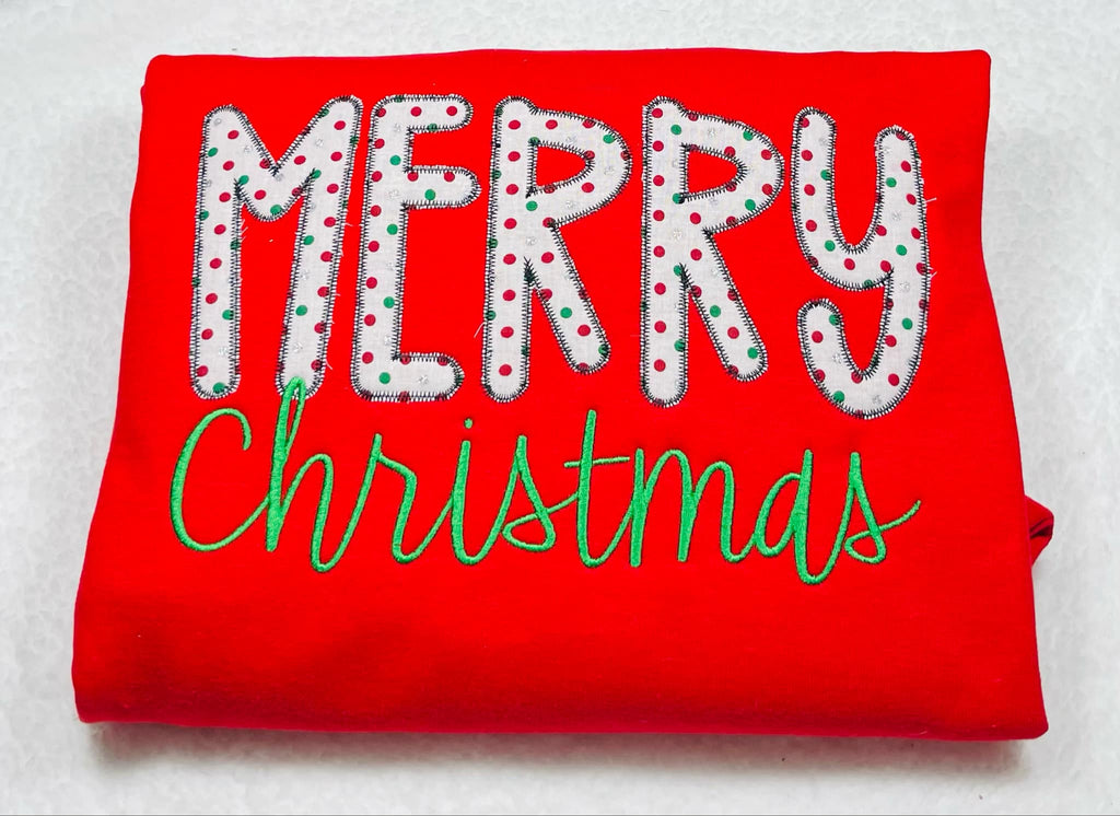 Red Merry Christmas Sweatshirt