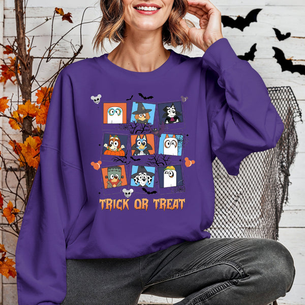 Trick Or Treat Halloween Sweatshirt