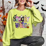 Spooky Vibes Halloween Sweatshirt