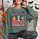 Lets Go Ghouls Halloween Sweatshirt