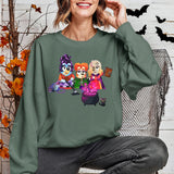 Sisters Halloween Sweatshirt