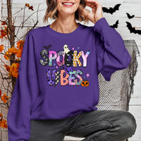 Spooky Vibes Halloween Sweatshirt