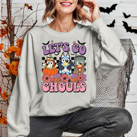 Lets Go Ghouls Halloween Sweatshirt