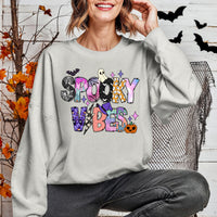 Spooky Vibes Halloween Sweatshirt