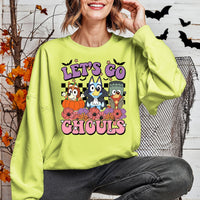 Lets Go Ghouls Halloween Sweatshirt