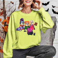 Sisters Halloween Sweatshirt