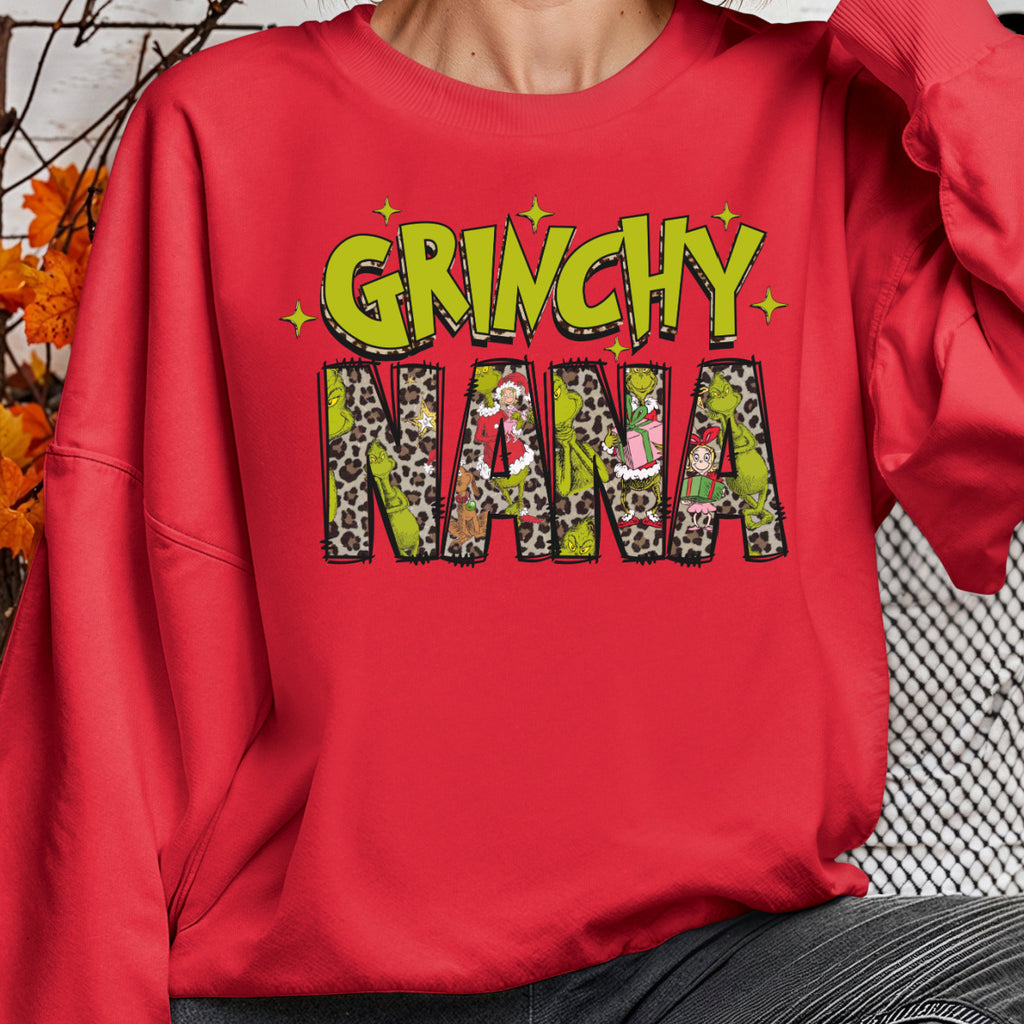 Grinchy Nana Crewneck Sweatshirt