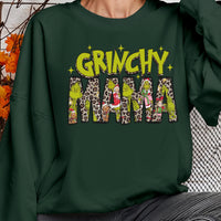 Grinchy Mama Crewneck Sweatshirt