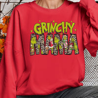 Grinchy Mama Crewneck Sweatshirt