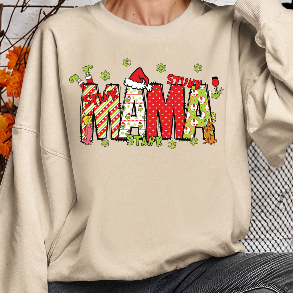 MAMA stink stank stunk Crewneck
