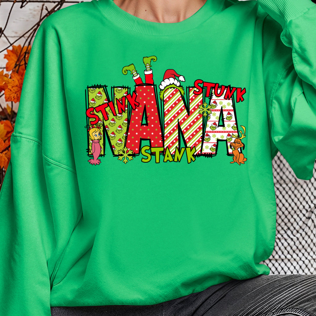 NANA stink stank stunk Crewneck