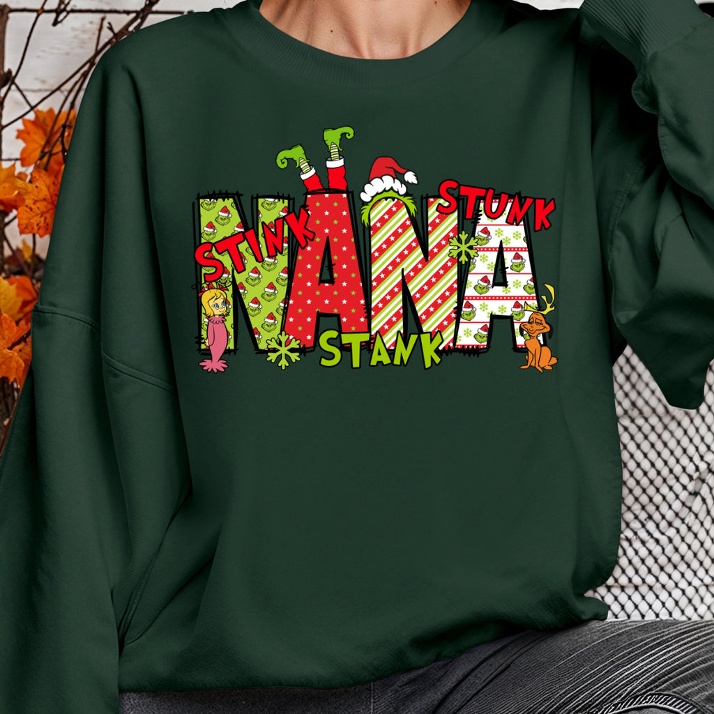 NANA stink stank stunk Crewneck