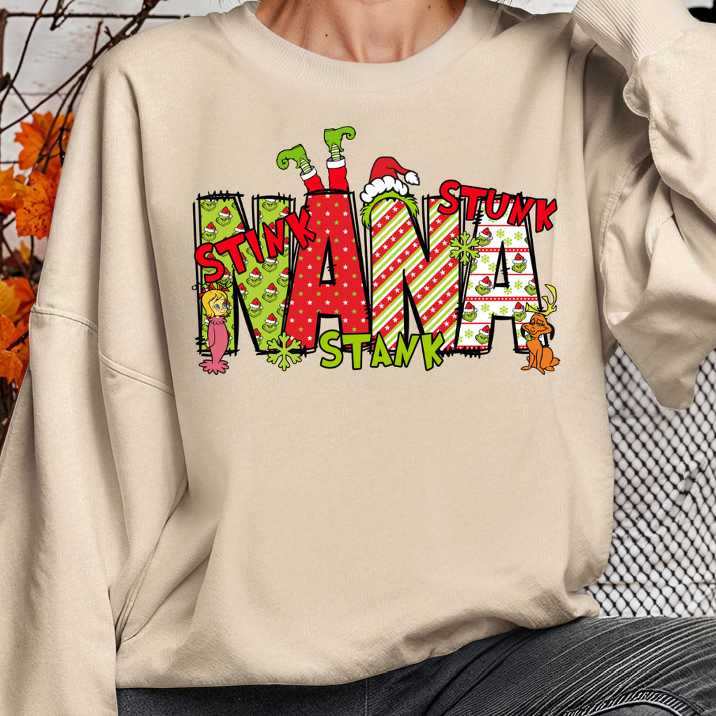 NANA stink stank stunk Crewneck