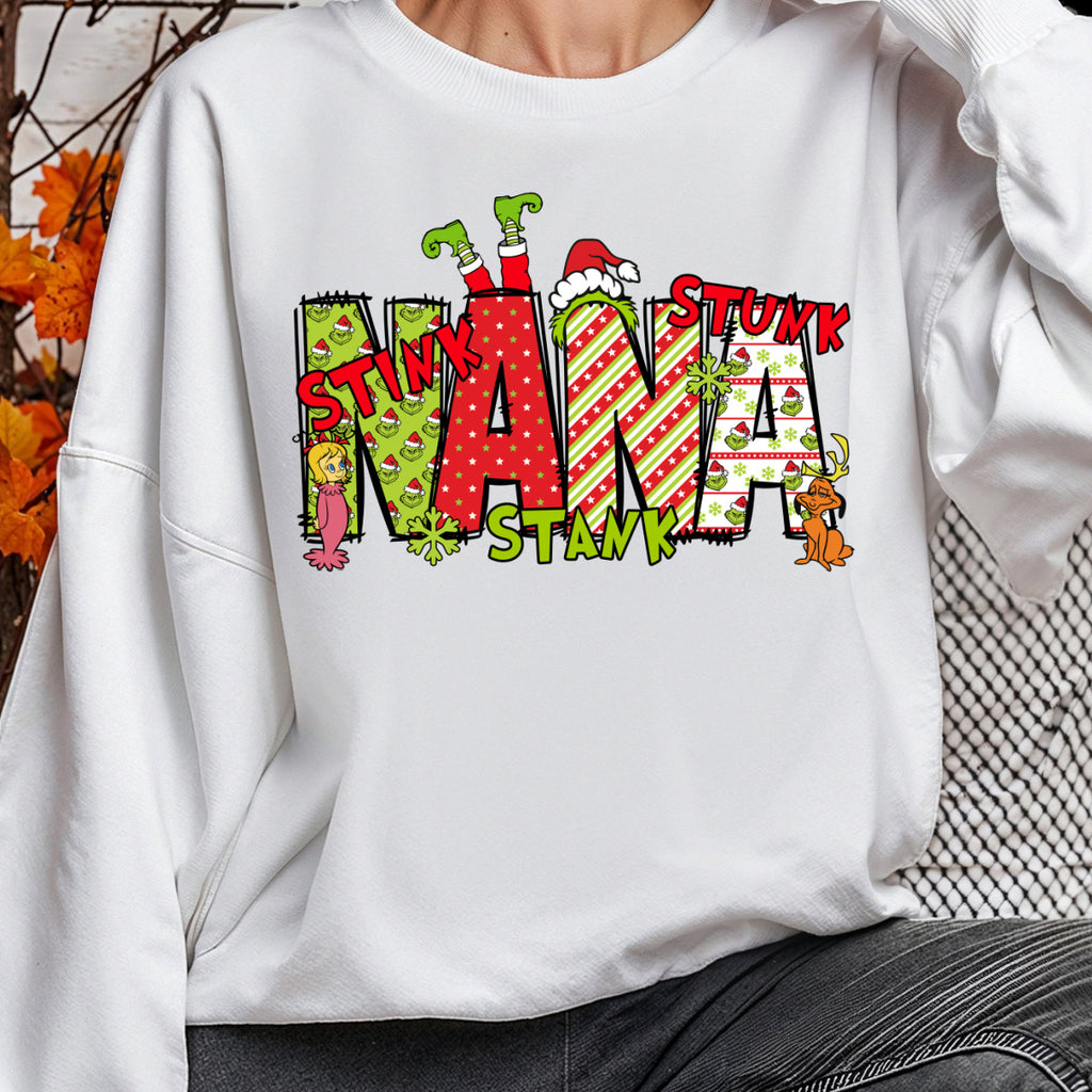NANA stink stank stunk Crewneck