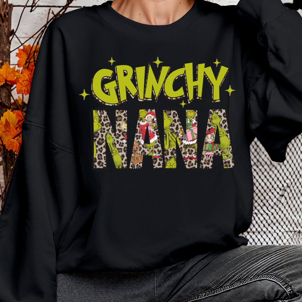 Grinchy Nana Crewneck Sweatshirt
