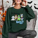 The Nightmare Before Bluey - Halloween Sweatshirt