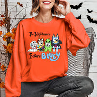 The Nightmare Before Bluey - Halloween Sweatshirt