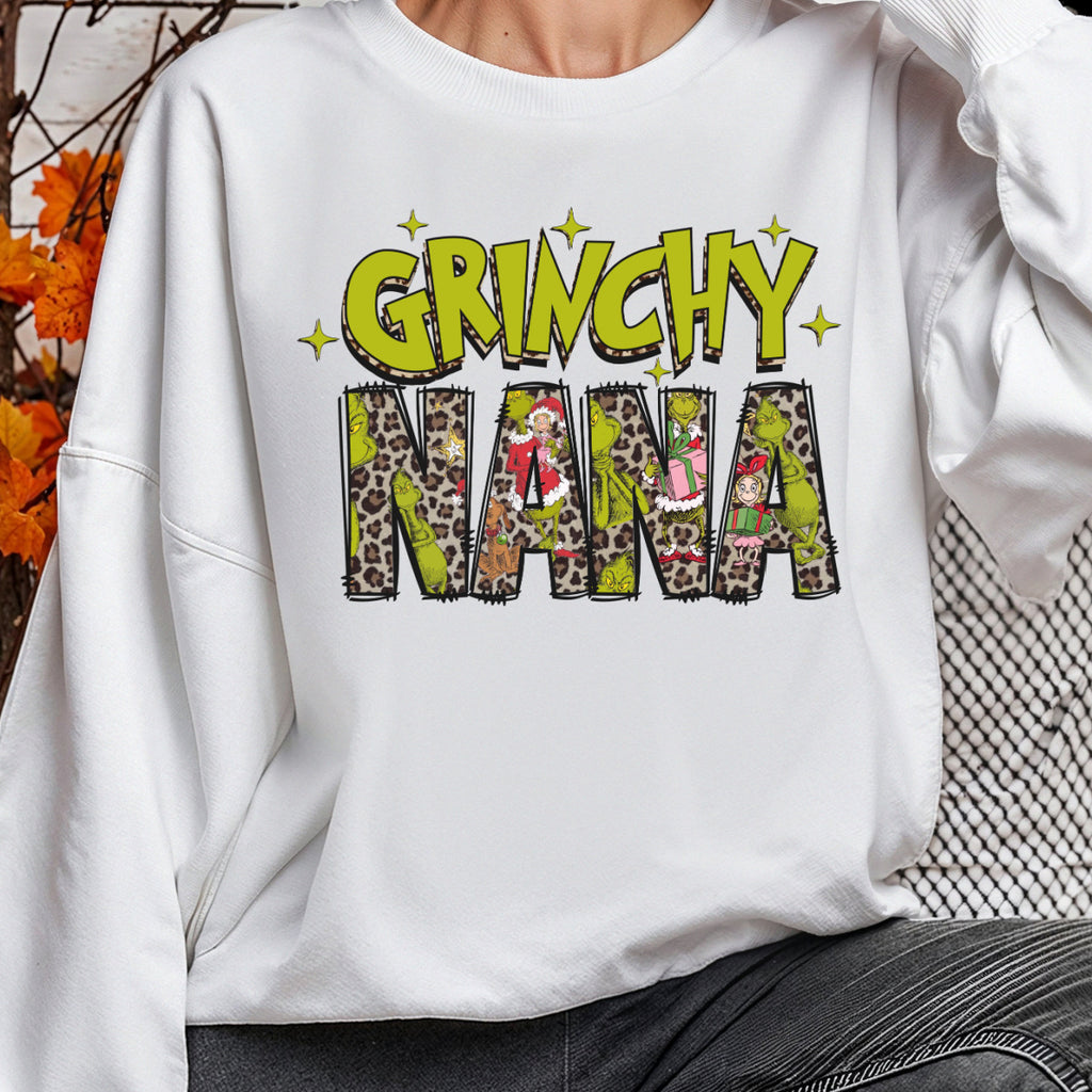 Grinchy Nana Crewneck Sweatshirt