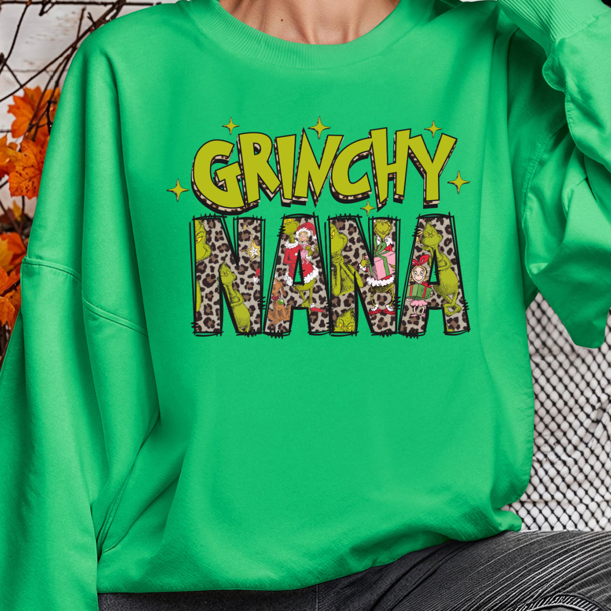 Grinchy Nana Crewneck Sweatshirt