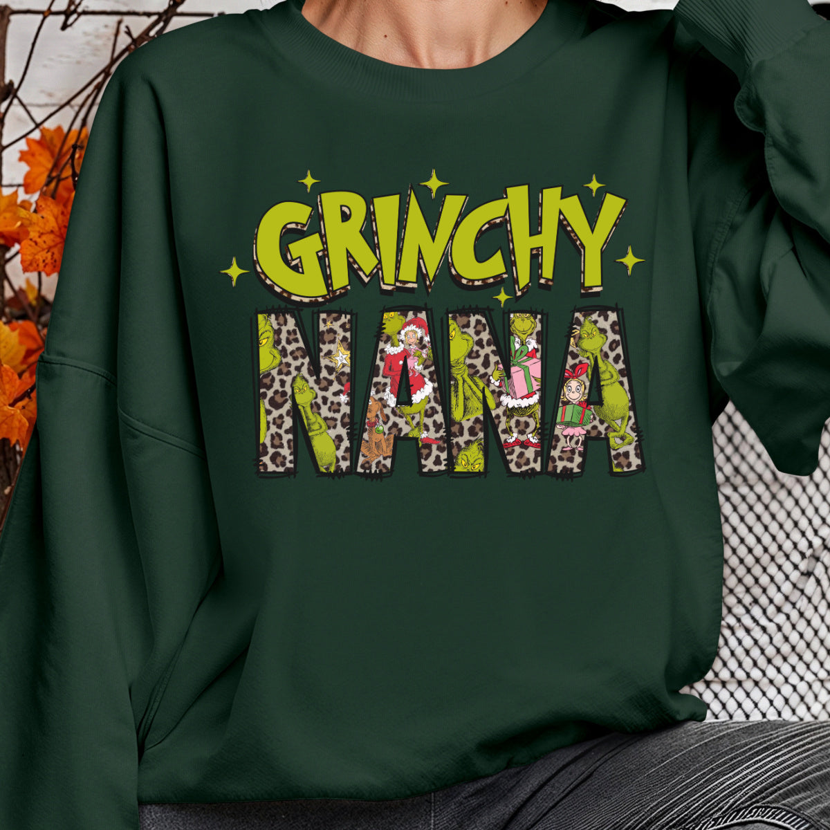 Grinchy Nana Crewneck Sweatshirt