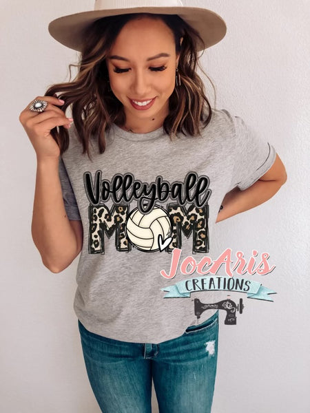 Volleyball MOM Graphic Tee