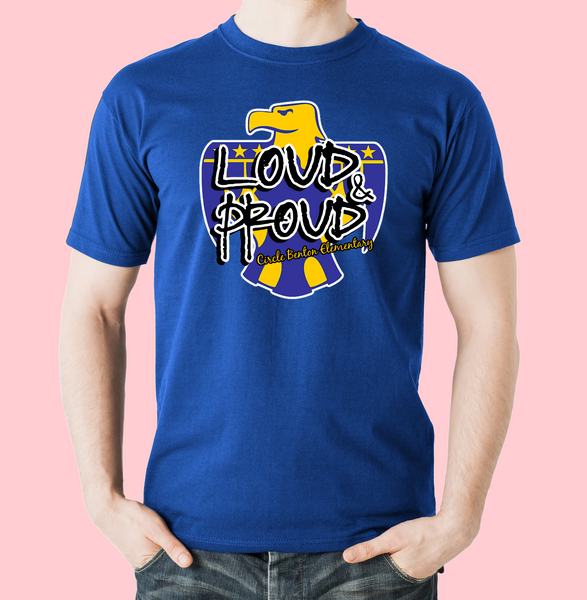 School Spirit Loud & Proud T-Shirt - Adult Sizes