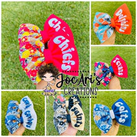 Football Player Hairbows